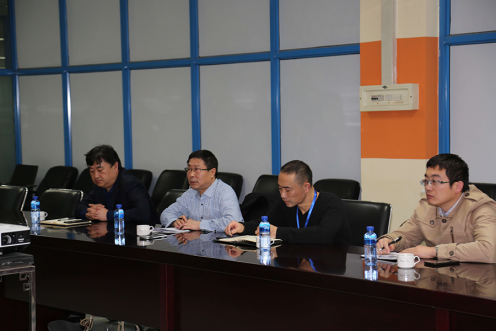 万名干手下下层烟台市国企一队到人生就是搏软件公司调研座谈